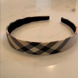 Authentic Burberry Nova Check Headband